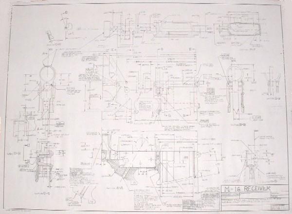 m16 lower receiver blueprints